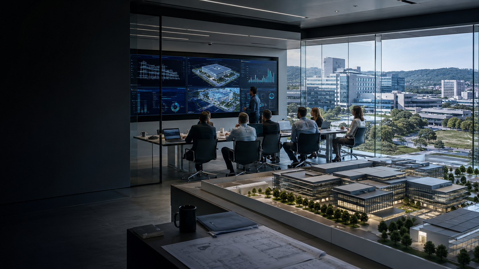 Healthcare feasibility and capital planning command centre