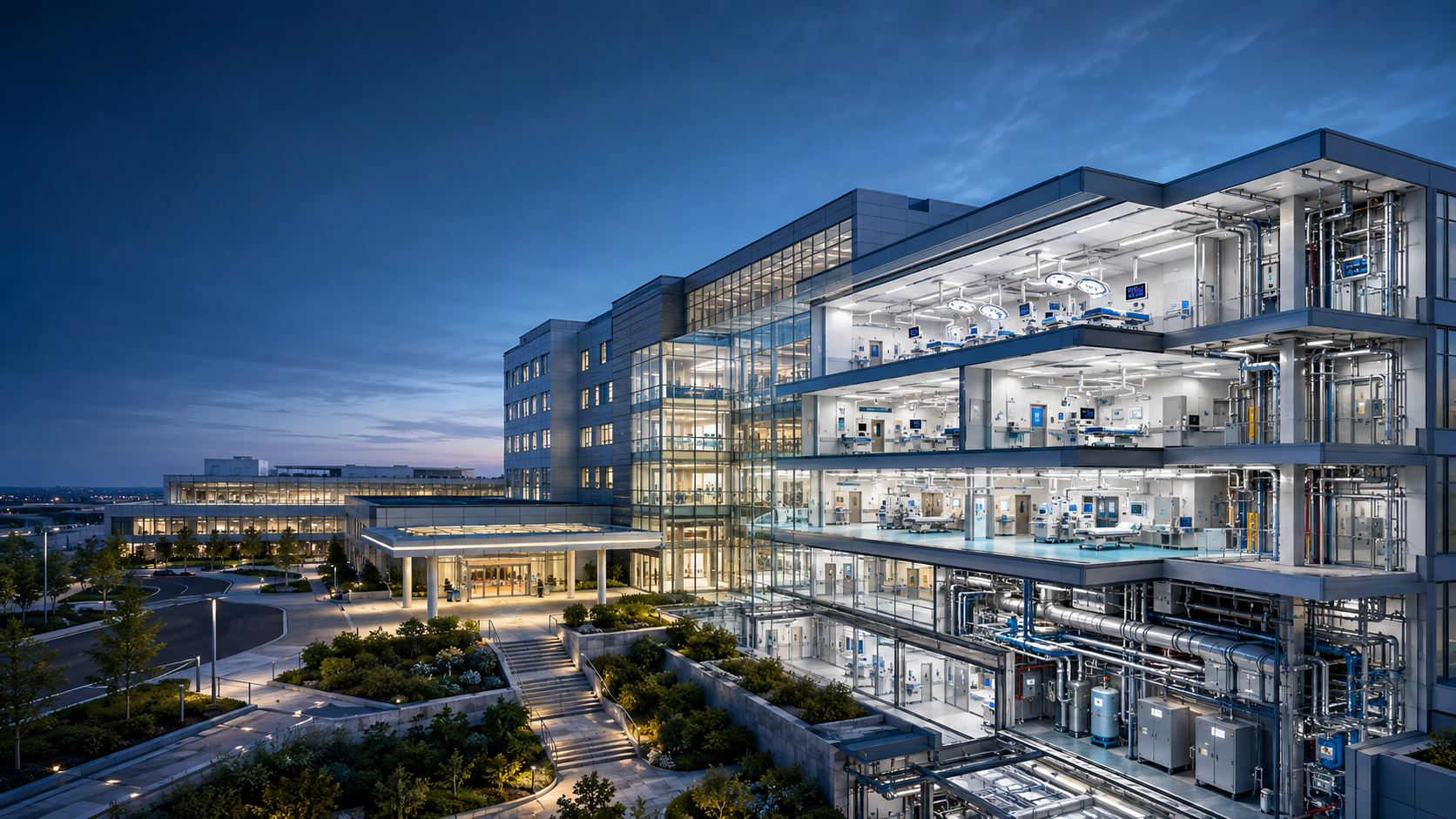 International healthcare, manufacturing and laboratory project portfolio